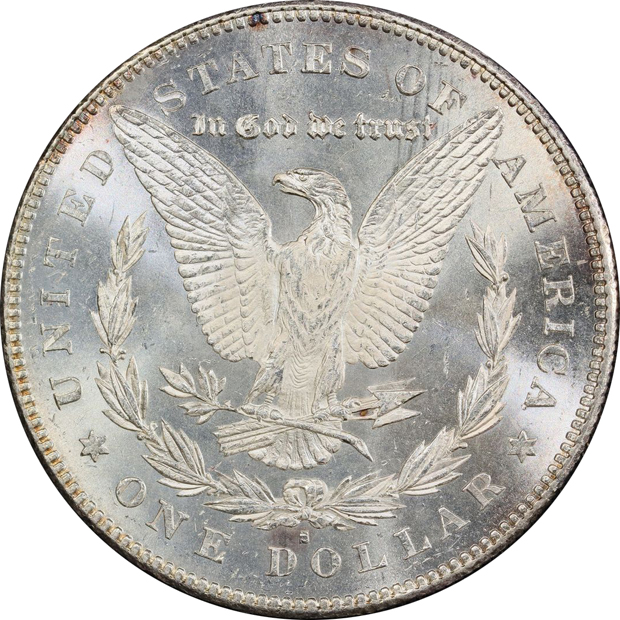 1879-S Reverse of 1878 PCGS MS-62