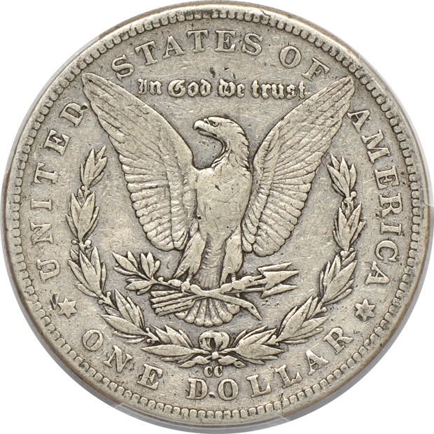 1889-CC PCGS VF details/damage