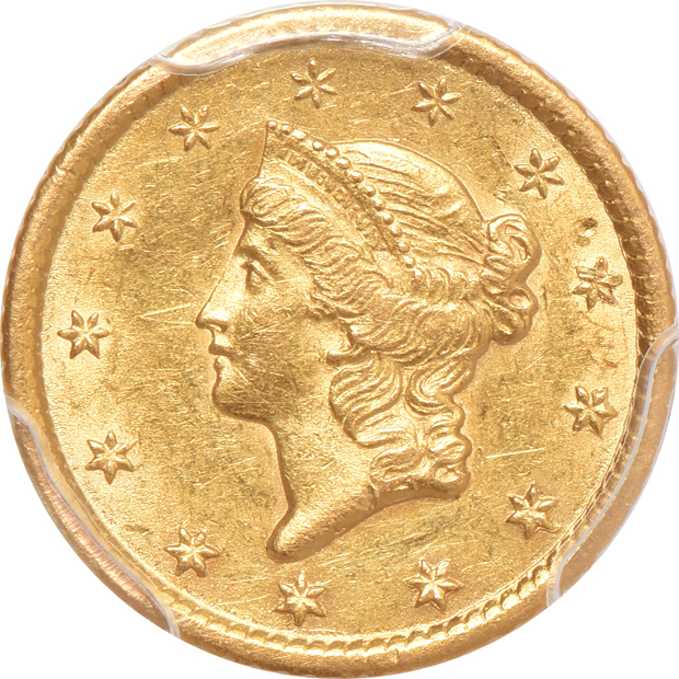Two 1853-O PCGS AU-58