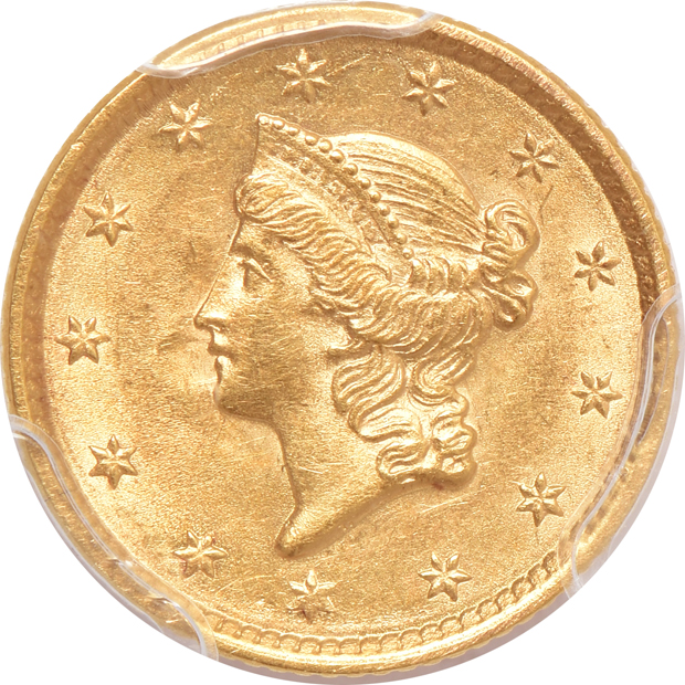 1852 and 1861, both PCGS MS-62