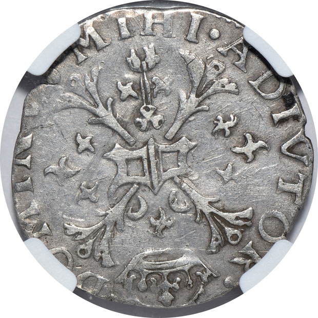 Spanish Netherlands - 1587 Tournai Philip II 1/10 daalder - NGC AU-50