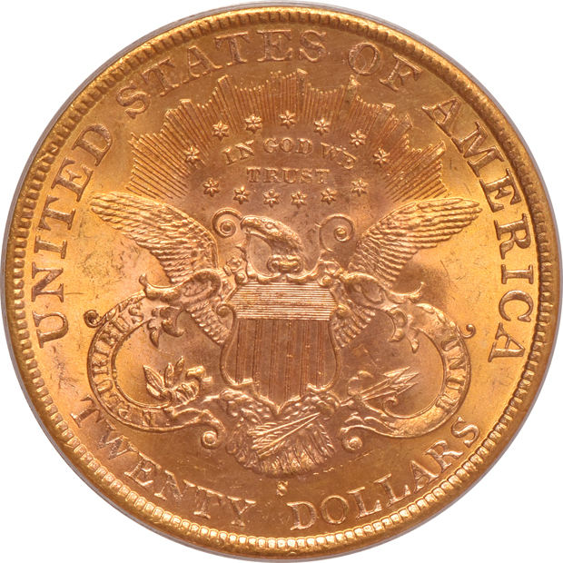 1898-S PCGS MS-64 (green label) CAC