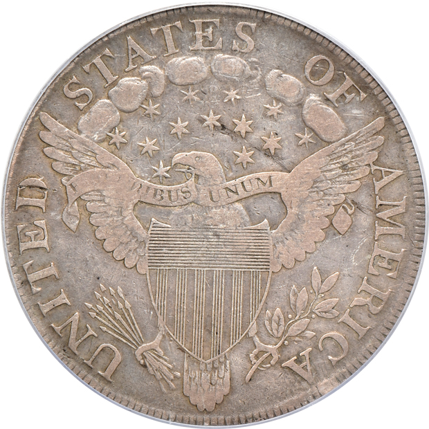 1803 Small 3 PCGS F-15