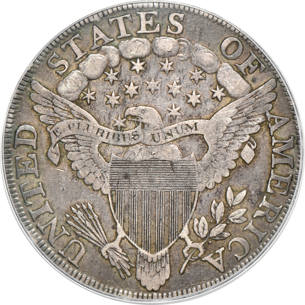 1802/1 Narrow Date PCGS VF-20 (green label)