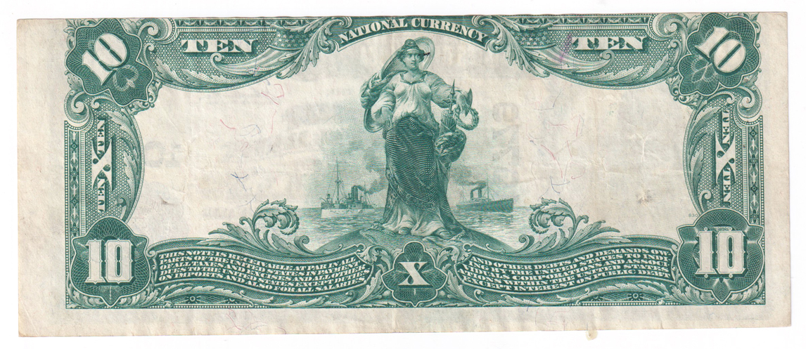 1902 $10 Blue Seal - Murray, KY Charter #10779 - VF