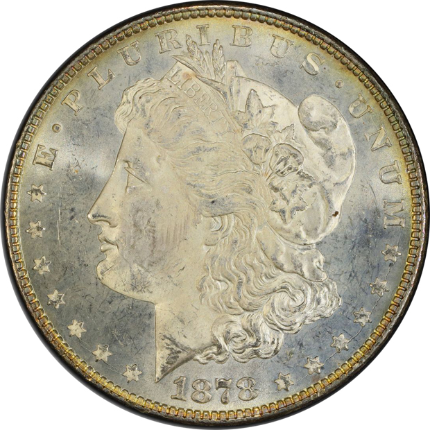 1878 8TF PCGS MS-63