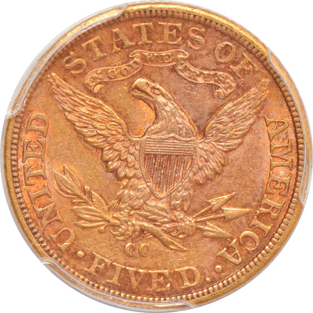 1893-CC PCGS AU-58