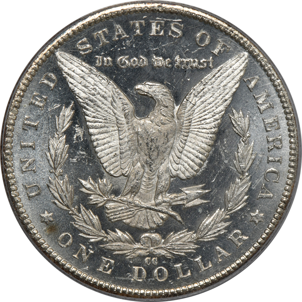 1885-CC PCGS MS-63DMPL (green label)