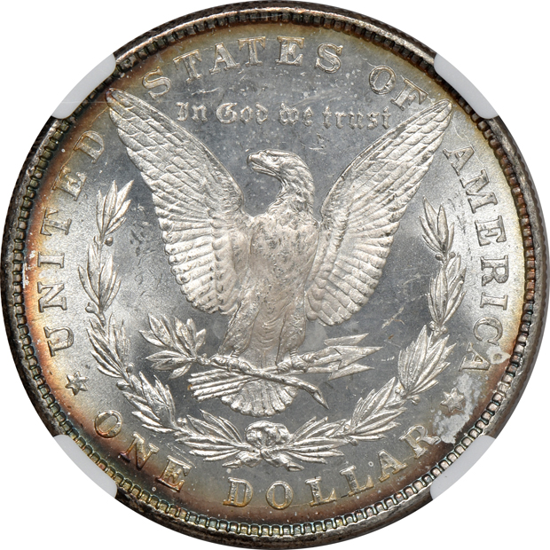 1878 8TF NGC MS-65