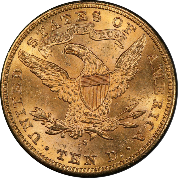 1888-S PCGS MS-62+