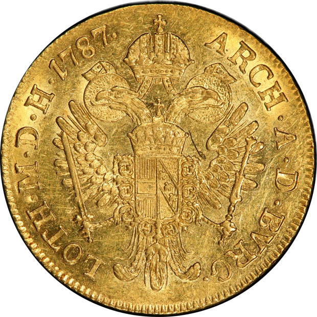 Austria - 1787-A ducat - PCGS AU-58+