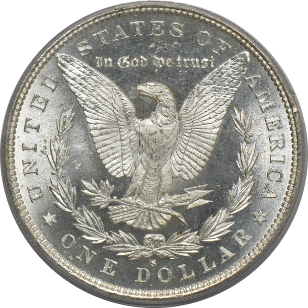 1880-S and 1881-S, both PCGS MS-66 (green label)