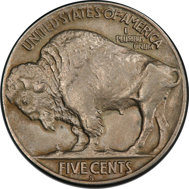 1924-S PCGS AU details/cleaned