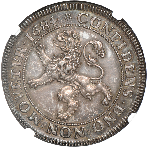 Netherlands - Holland DAV-4953 1684 3 gulden - NGC MS-63