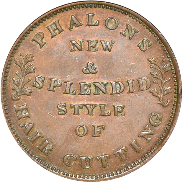 1834 HT-427 MS-62 BRN, 1837 HT-297 MS-62 BRN, and an 1837 HT-304 AU-55, all ANACS