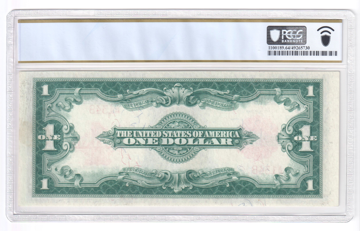 1923 $1 Fr# 40 - PCGS ChCU-64