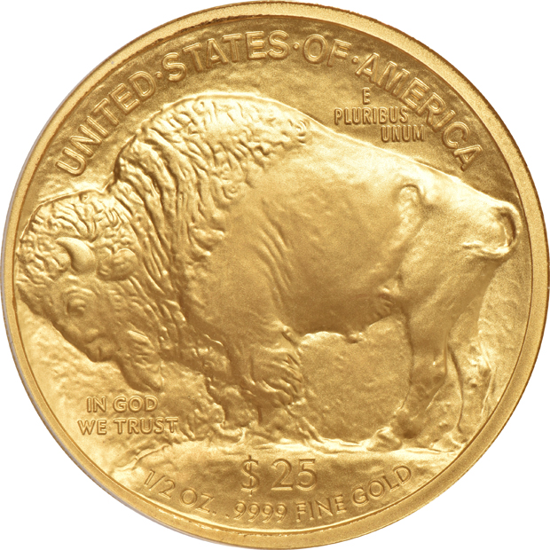 2008 W $25 1/2oz gold Buffalo, ANACS SP-70 First Strike
