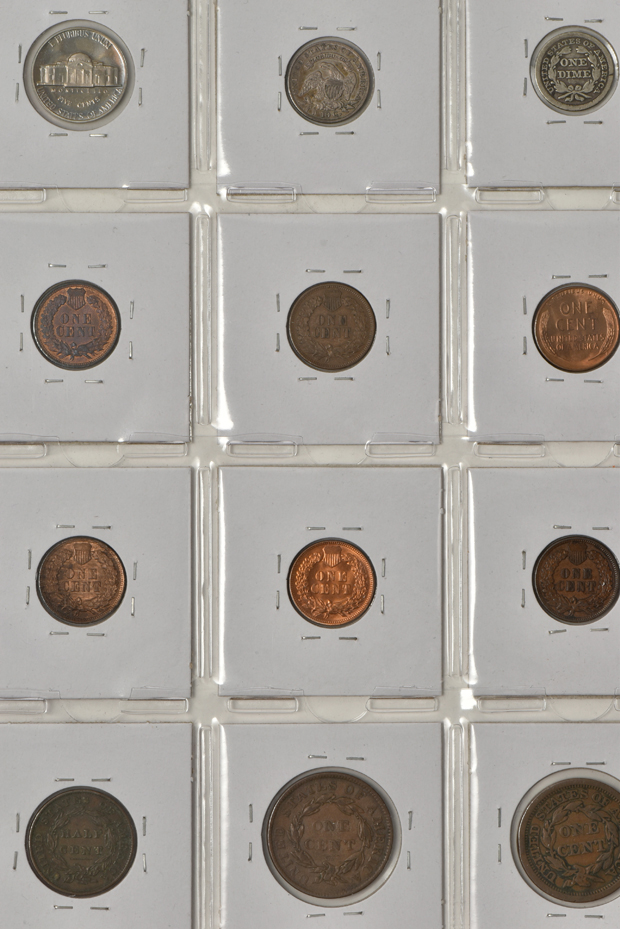 Collection of 27 different U.S. Type coins