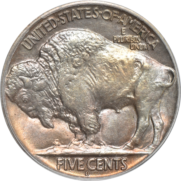 1919-D PCGS MS-65 (green label) CAC