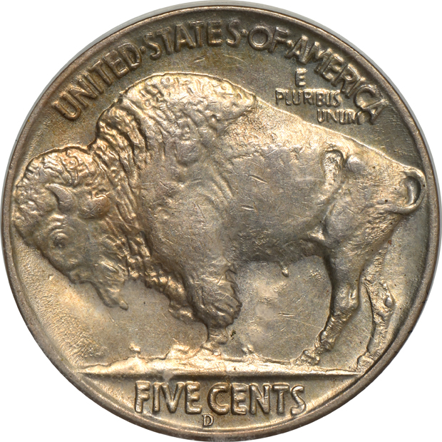 1937-D 3 Legged PCGS MS-62 (green label) CAC