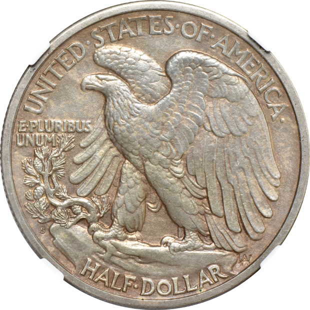 1921-S NGC AU details/cleaned