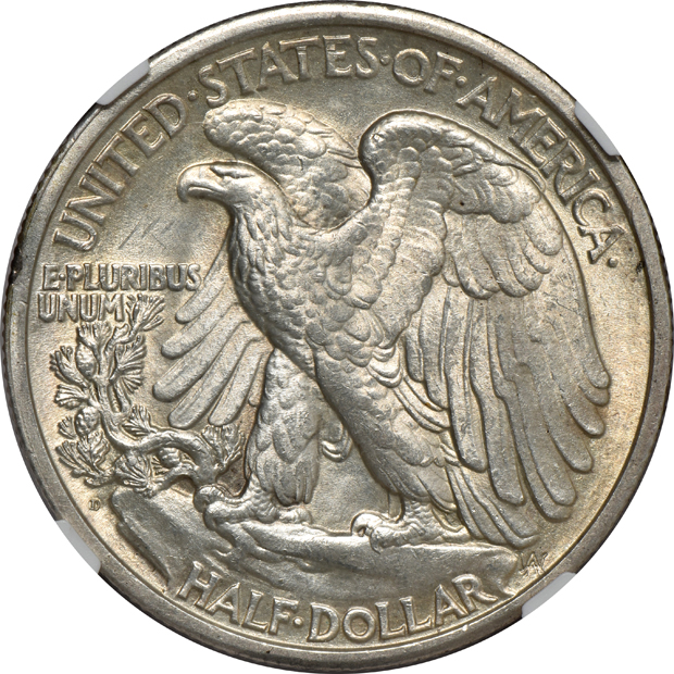 1921-D NGC MS-61