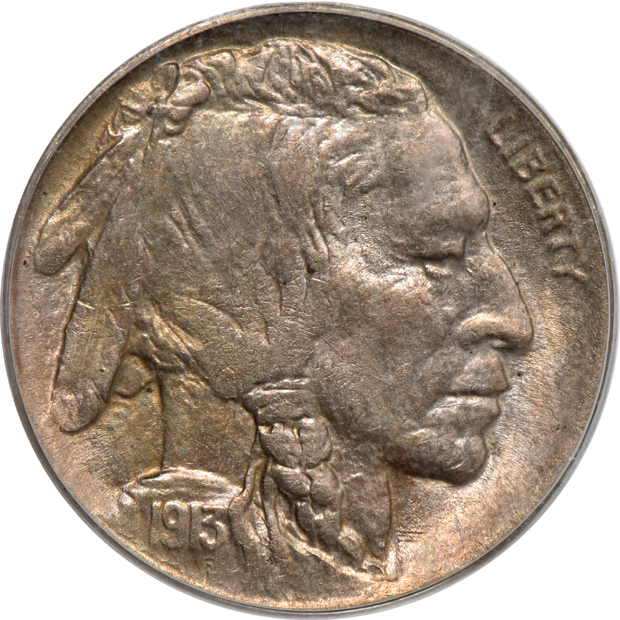 1913-D Type 2 MS-62 CAC, 1918 MS-63 CAC, and a 1918-D MS-62, all PCGS (green label)