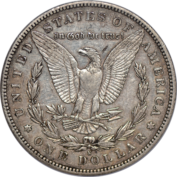 1892-S PCGS XF-40 CAC