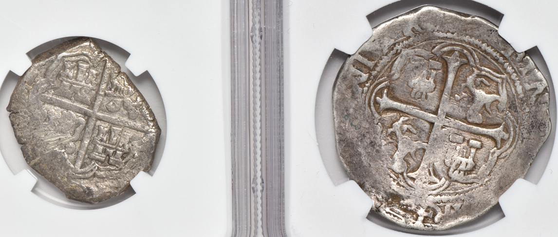 Multiple - Four silver coins as described