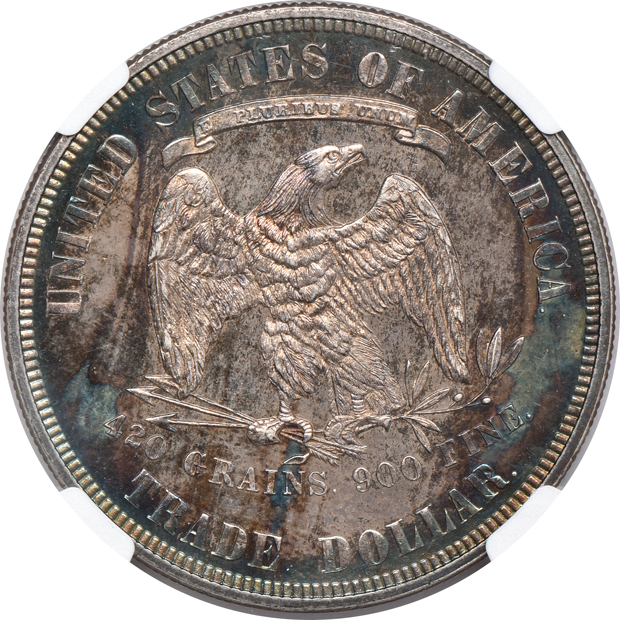 1876 Trade NGC PR-64