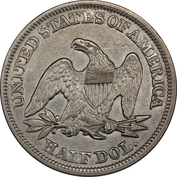 1849 WB-102 (labeled incorrectly), FS-301 RPD PCGS XF-45