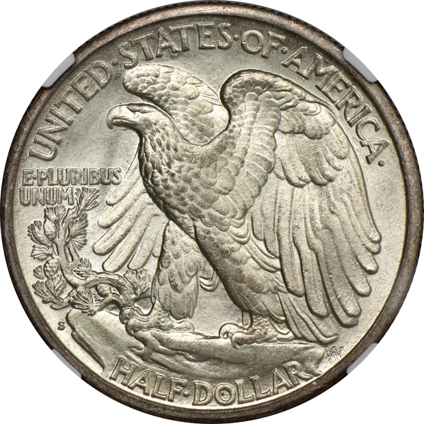 1917-S Reverse NGC MS-63 CAC