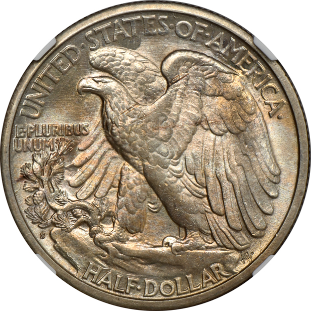 1918-S NGC AU-58+ CAC