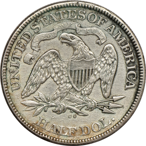 1874-CC Arrows XF details/chemically damaged