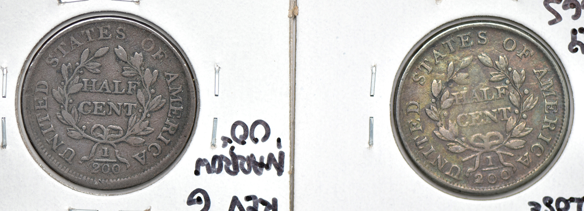 1803 and 1804 Plain 4 Stemless, as described
