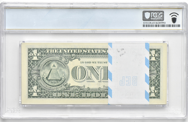 Pack of 2003 $1 Chicago Star Fr# 1929-G* - PCGS GemCU-65 PPQ