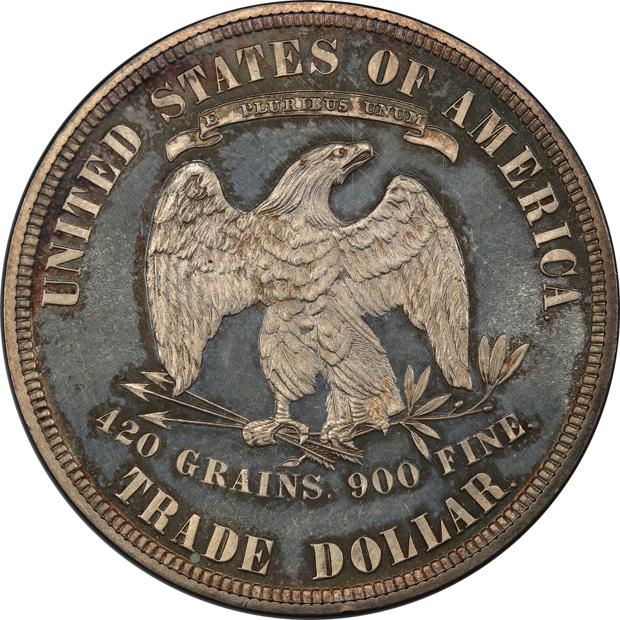 1881 Trade PCGS PR-64