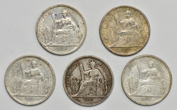 French Indio-China - Ten piastres