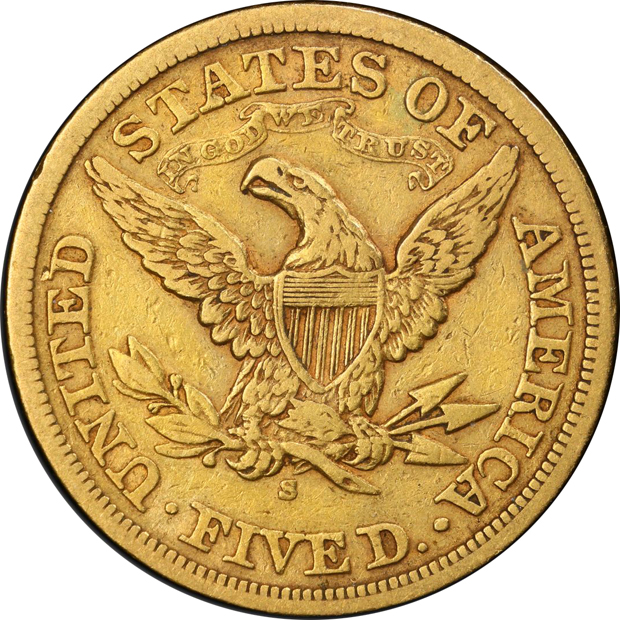 1872-S PCGS VF-30