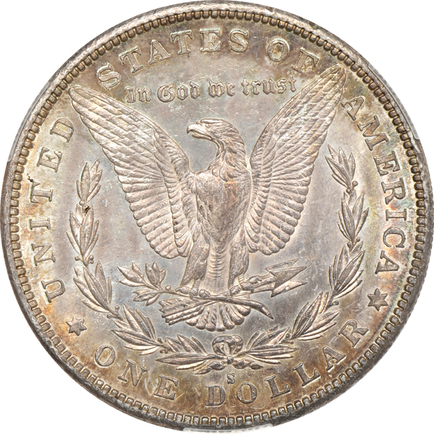 1884-S CACG AU-58
