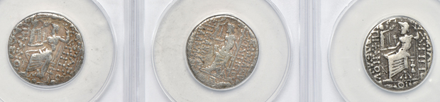 Ancient Greece - Ten coins certified by ANACS