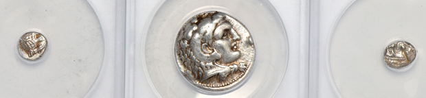 Ancient Greece - Ten coins certified by ANACS