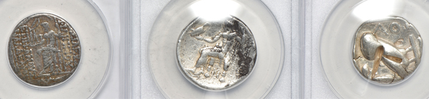 Ancient Greece - Seven coin certified by ANACS