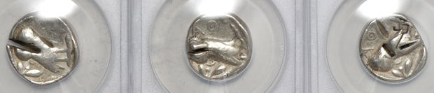 Ancient Greece - Seven coin certified by ANACS