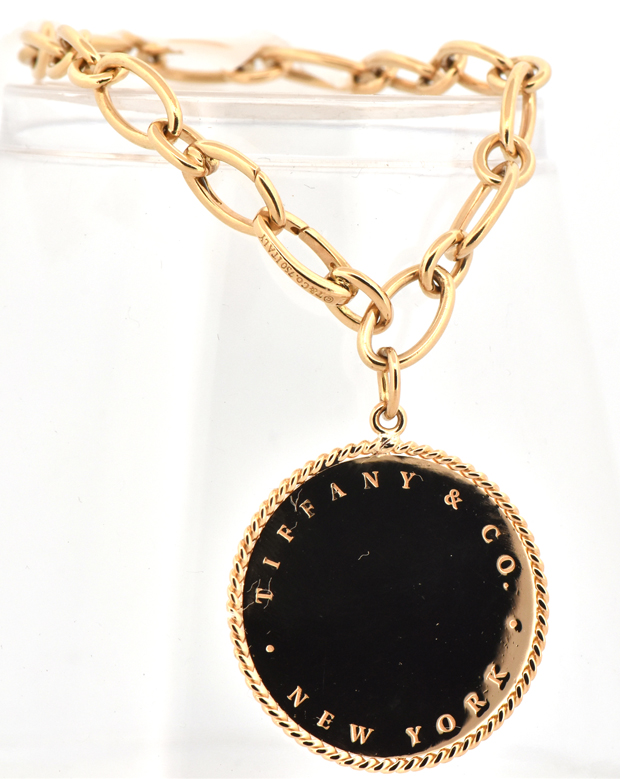 18K Yellow Gold Tiffany & Co Charm Bracelet