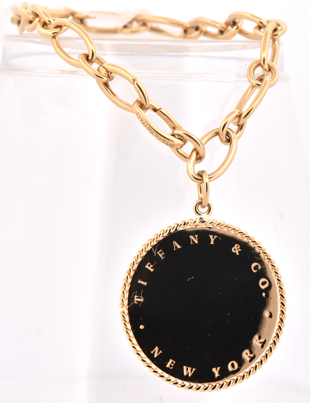 18K Yellow Gold Tiffany & Co Charm Bracelet