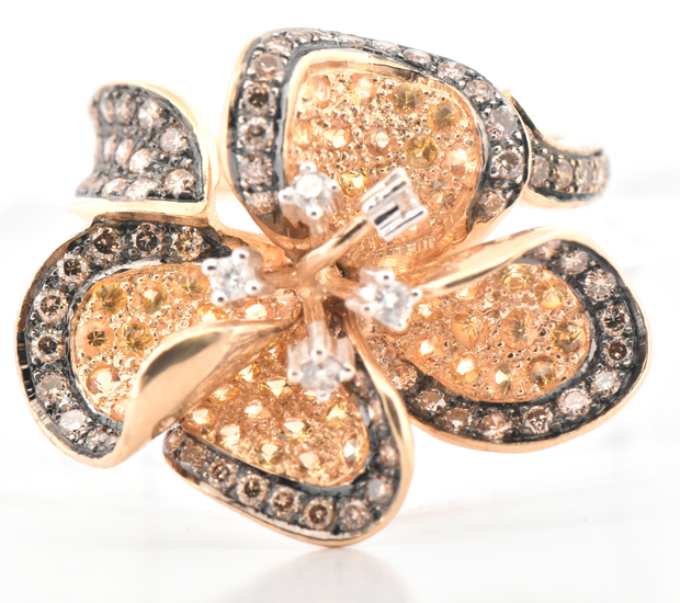 14K Yellow Gold Le Vian Ring