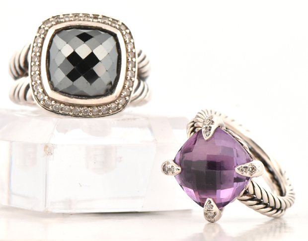 Two David Yurman Rings