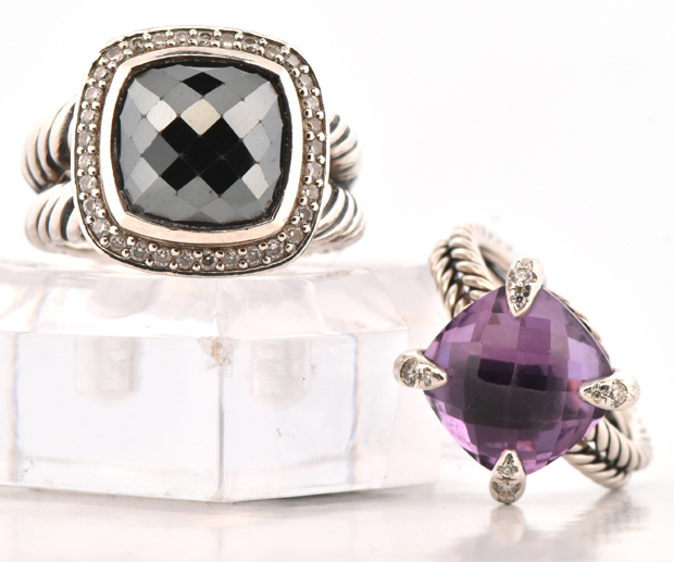 Two David Yurman Rings