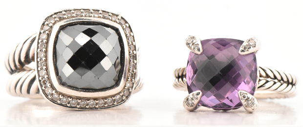 Two David Yurman Rings